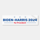 Biden-Harris 2024 bumpersticker (Voorkant)