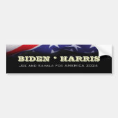 BIDEN HARRIS 2024 Campaign Car Magnet Bumpersticker (Voorkant)