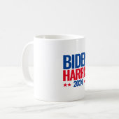 Biden Harris 2024 Coffee-mok Koffiemok (Voorkant links)