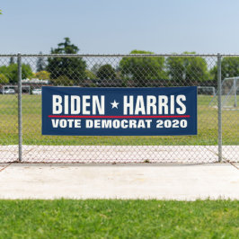 Biden Harris 2024: democratische verkiezingen Spandoek