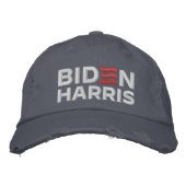 BIDEN HARRIS 2024 GEBORDUURDE PET (Voorkant)