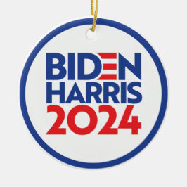 Biden Harris 2024 Keramisch Ornament
