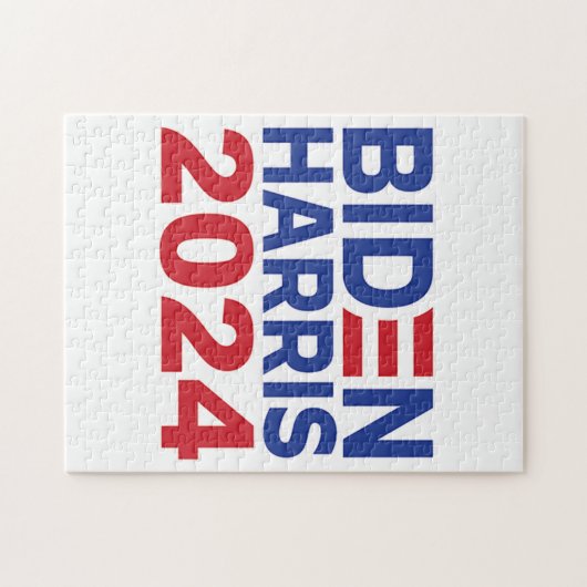 Biden Harris 2024 Legpuzzel (Horizontaal)