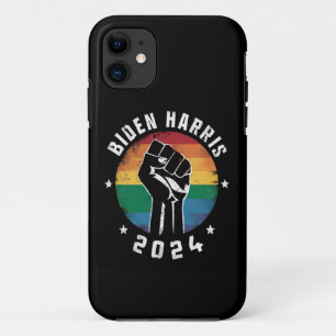Biden Harris 2024 LGBT Regenboog Gay Pride Verkiez Case-Mate iPhone Case