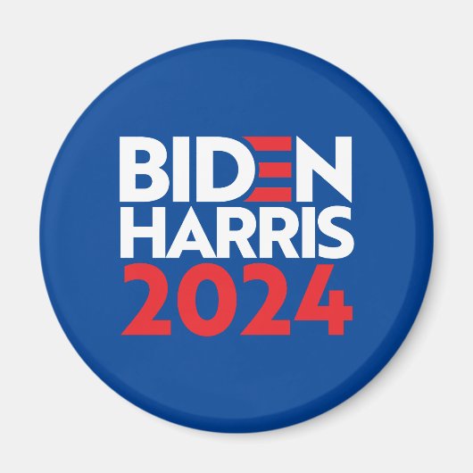 BIDEN HARRIS 2024 MAGNEET (Voorkant)