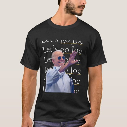 Biden Harris 2024 President Amerikaanse vlag Joe B T-shirt (Voorkant)