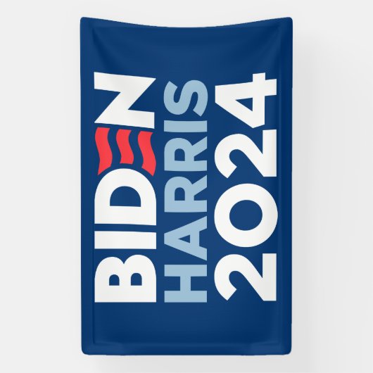 Biden Harris 2024 President Joe Biden Spandoek (Verticaal)