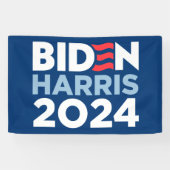 Biden Harris 2024 President Joe Biden Spandoek (Horizontaal)