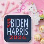 Biden Harris 2024 presidentsverkiezingen Papieren Bordje (Feest)