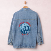 Biden Harris 2024 Retro Denim Jacket (Hangar)