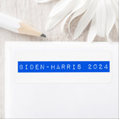 Biden-Harris 2024 Retro Label ontwerp (Insitu)