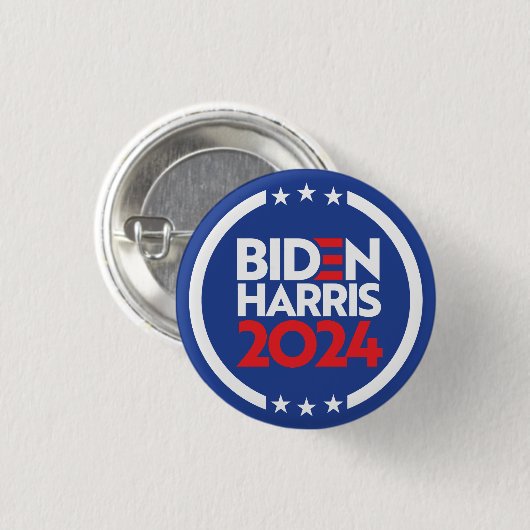 Biden Harris 2024 Ronde Button 3,2 Cm (Voorkant /achterkant)