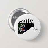 Biden/Harris 2024 Ronde Button 5,7 Cm (Voorkant /achterkant)