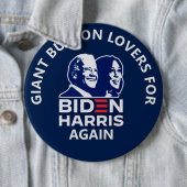 Biden Harris 2024 Ronde Button 6,0 Cm (In situ)