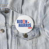 Biden / Harris 2024 Ronde Button 7,6 Cm (In situ)