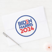 Biden Harris 2024 Ronde Sticker