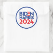 Biden Harris 2024 Ronde Sticker