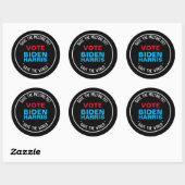Biden Harris 2024 Save The Melting Pot Ronde Sticker (Vel)