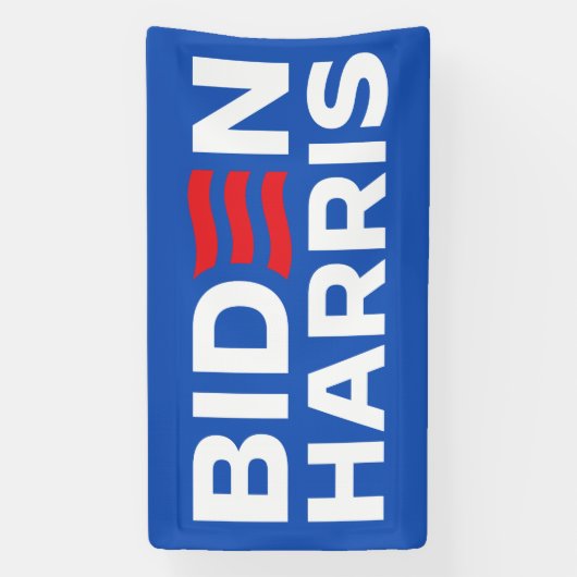 Biden Harris 2024 Spandoek (Verticaal)