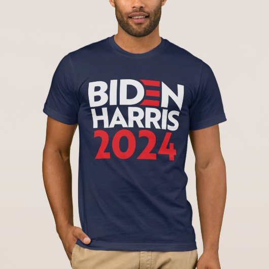 Biden Harris 2024 T-shirt (Voorkant)