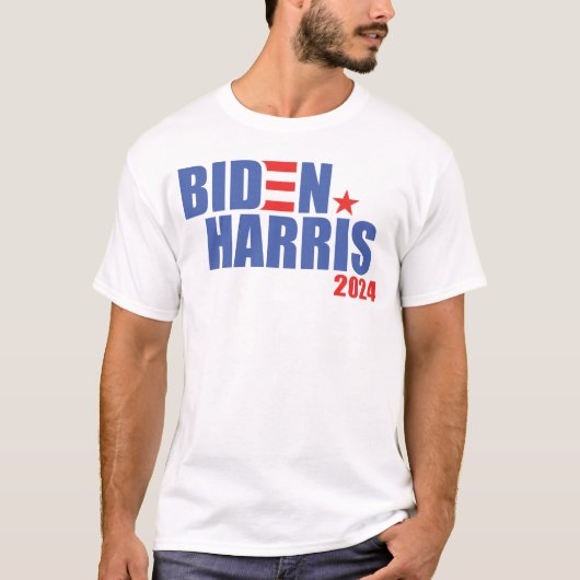 Biden / Harris 2024 T-shirt (Voorkant)
