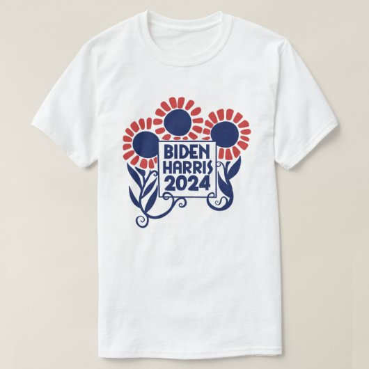 Biden Harris 2024 T-shirt (Design voorkant)
