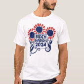 Biden Harris 2024 T-shirt (Voorkant)