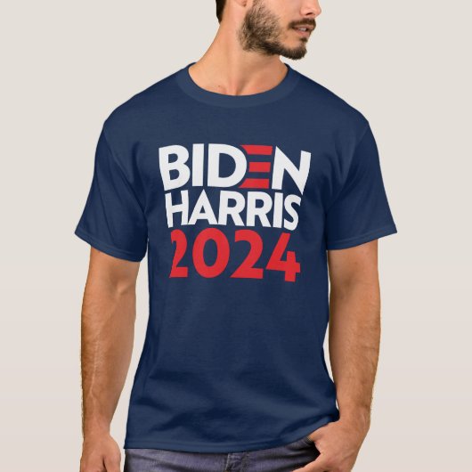 BIDEN HARRIS 2024 T-SHIRT (Voorkant)