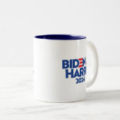 BIDEN HARRIS 2024 T-Shirt Car Magnet Coffee Mok (Voorkant rechts)