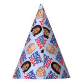 Biden Harris 2024 Verjaardag Feesthoedjes (Achterkant)