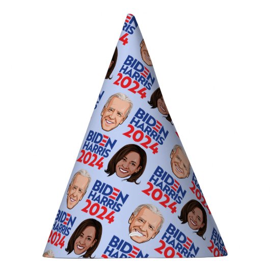 Biden Harris 2024 Verjaardag Feesthoedjes (Rechts)