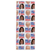 Biden Harris 2024 Verjaardag Wijn Cadeautas (Voorkant)