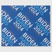 Biden Harris 2024 voor de President US-verkiezinge Cadeaupapier (Vlak)