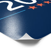 Biden Harris 2024 voor de President US-verkiezinge Foto Afdruk (Hoek)