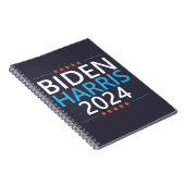Biden Harris 2024 voor de President US-verkiezinge Notitieboek (Rechterzijde)