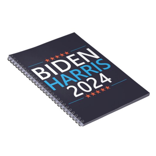 Biden Harris 2024 voor de President US-verkiezinge Notitieboek (Rechterzijde)