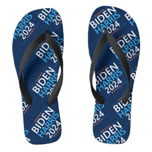 Biden Harris 2024 voor President VS Verkiezingen Teenslippers