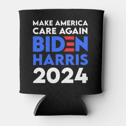 Biden / Harris - 2024 - Zorg opnieuw voor Amerika Blikjeskoeler (Voorkant)