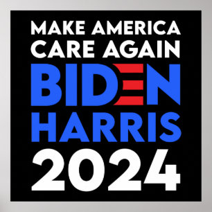 Biden / Harris - 2024 - Zorg opnieuw voor Amerika Poster