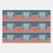 Biden Harris 59th Inauguration Herdenking Inpakpapier Vel (Voorkant 3)