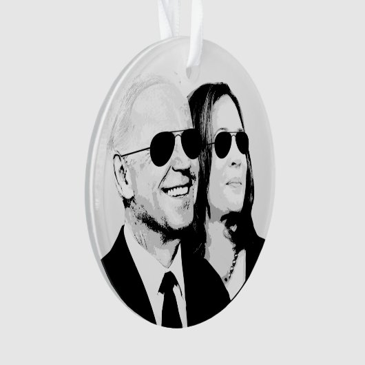 BIDEN HARRIS Aviator Ornaments Ornament (voorkant)