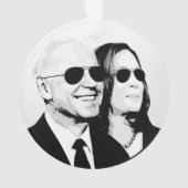 BIDEN HARRIS Aviator Ornaments Ornament (achterkant)