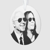 BIDEN HARRIS Aviator Ornaments Ornament (voorkant)