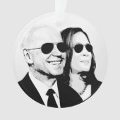 BIDEN HARRIS Aviator Ornaments Ornament (voorkant)