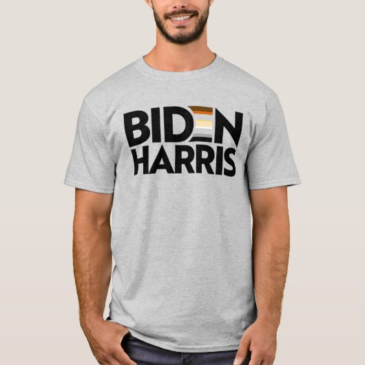 Biden Harris Beer Pride T-Shirt (Voorkant)