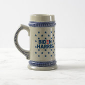 Biden / Harris Blue Stars Pattern Bierpul (Links)