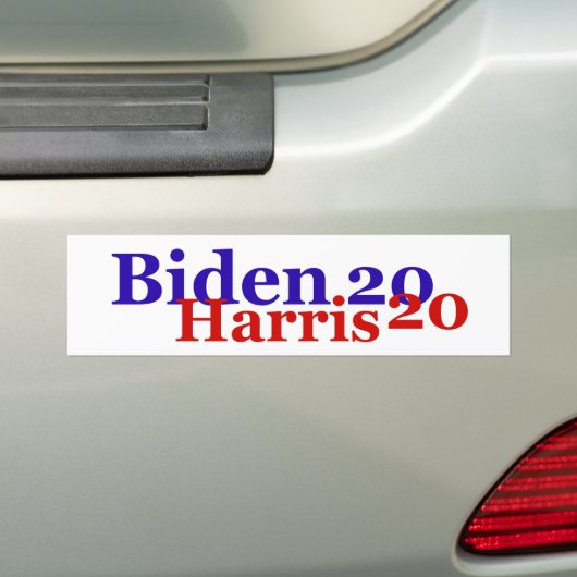 Biden Harris Bumpersticker (Op auto)