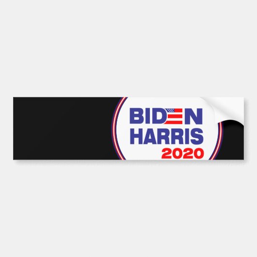 BIDEN HARRIS-BUMPERSTICKER BUMPERSTICKER (Voorkant)