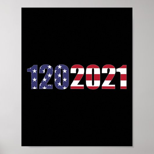 Biden Harris Code Presidentiële Inauguratie Dag 20 Poster (Voorkant)