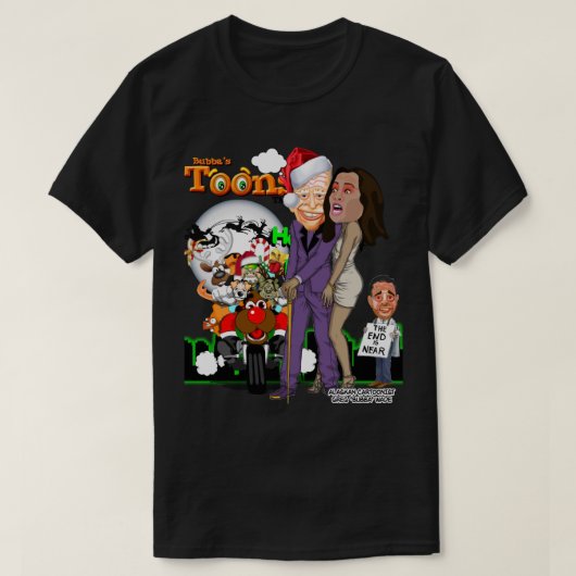 Biden - Harris Crime Family T-shirt (Design voorkant)